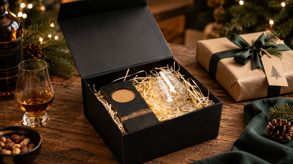 Handmade timber gifts for whisky, wine and beer lovers at Christmas
