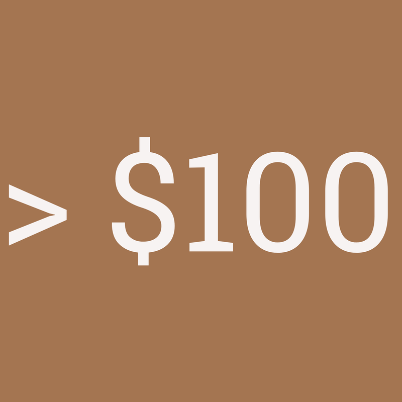 Gifts $100+