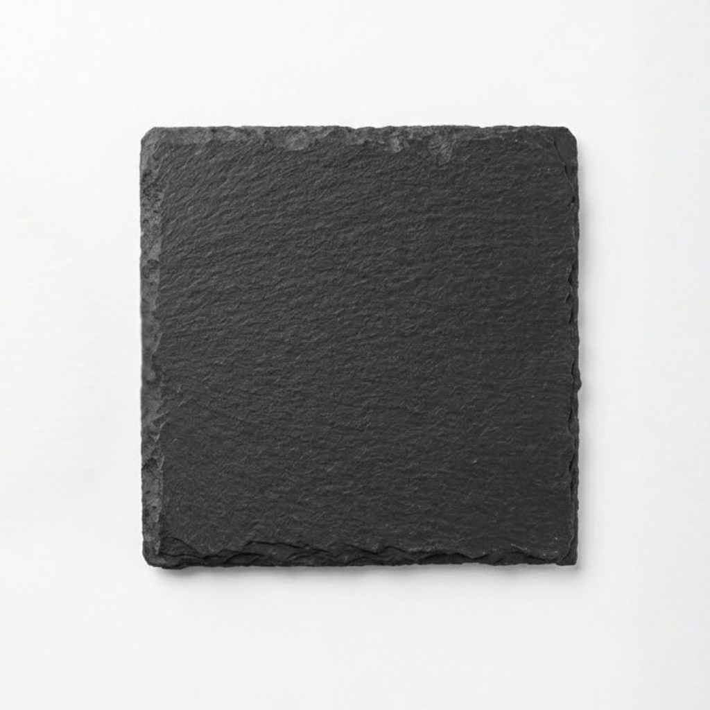 Custom Engraved Slate Coaster – Personalised Square or Round