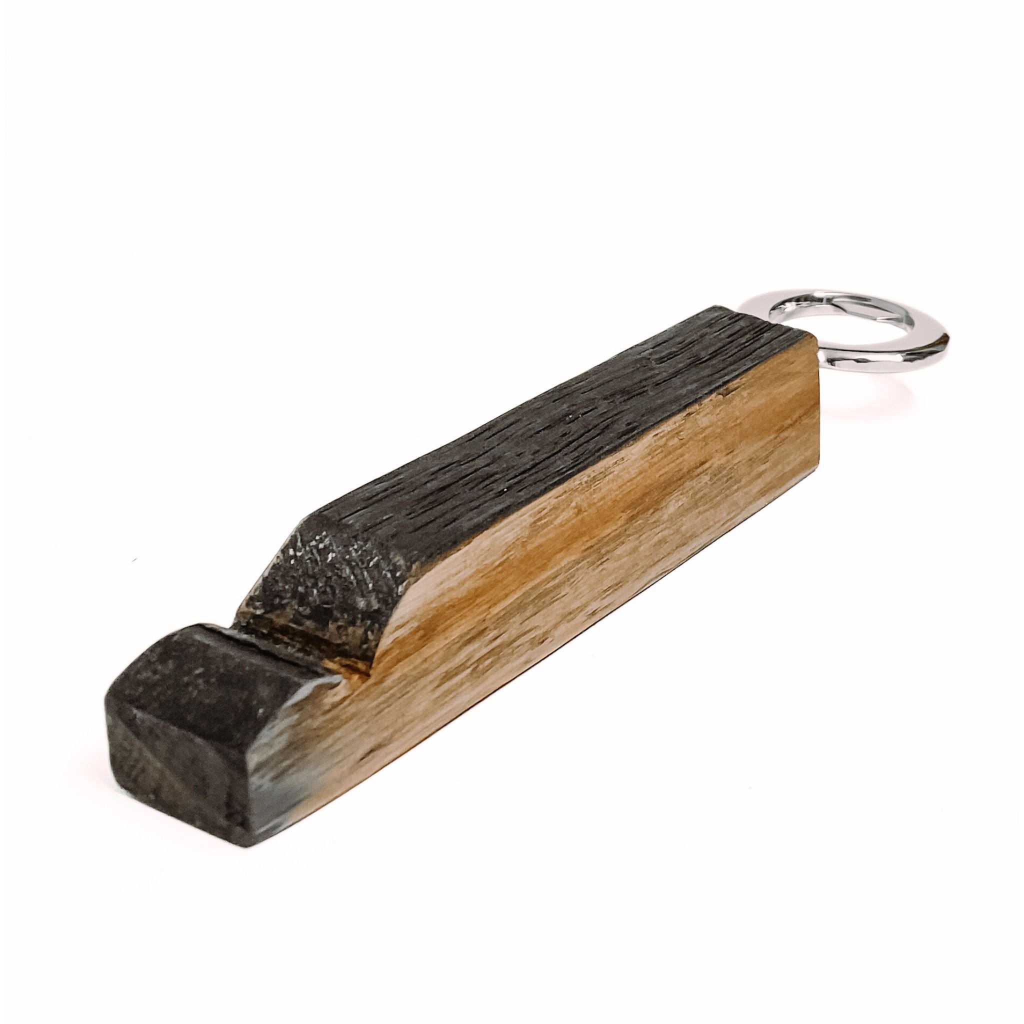 Barrel Stave Bottle Opener – Rustic Oak | Handcrafted Handheld Opener
