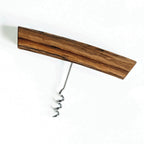 Barrel Stave Corkscrew - Rustic Oak | Handcrafted T-Style Opener