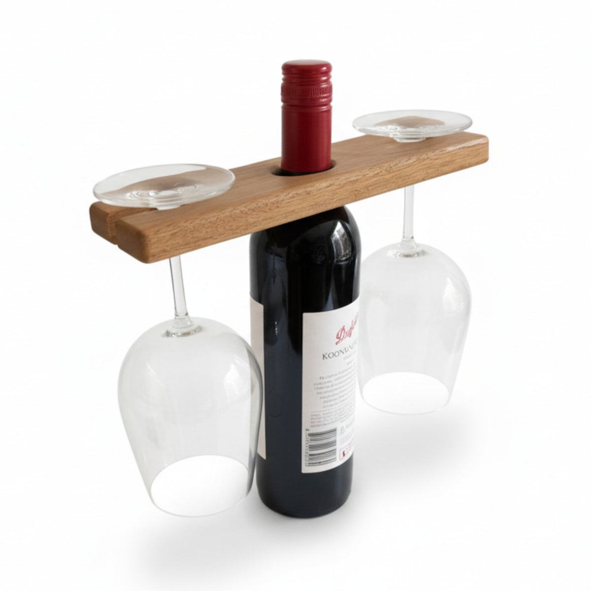 Hardwood Wine Butler & Glasses Gift Set